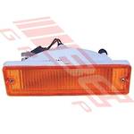 BUMPER LAMP - L/H - SQUARE PLUG - TO SUIT - NISSAN NAVARA D21 1990-