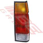 REAR LAMP - R/H - BLACK TRIM - TO SUIT - NISSAN NAVARA D21 1986-92