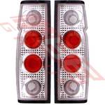 REAR LAMP - SET - L&R - TO SUIT - NISSAN NAVARA D21 - NON KINGCAB