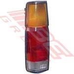 REAR LAMP - L/H - BLACK TRIM - TO SUIT - NISSAN NAVARA D21 K/CAB 1986-92