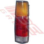 REAR LAMP - R/H - BLACK TRIM - TO SUIT - NISSAN NAVARA D21 K/CAB 1986-92