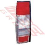 REAR LAMP - L/H - RED/CLEAR/CLEAR/RED - TO SUIT - NISSAN NAVARA D21 1995-