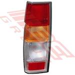 REAR LAMP - L/H - RED/AMBER/CLEAR/RED - TO SUIT - NISSAN NAVARA D22 1998-