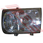 HEADLAMP - L/H - (100-63476) - H.I.D GAS TYPE - TO SUIT - NISSAN REGULAS - R50 - 97-