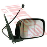 DOOR MIRROR - R/H - ELECTRIC - BLACK - TO SUIT - NISSAN NAVARA D40 2005-07