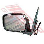 DOOR MIRROR - L/H - ELECTRIC - CHROME - TO SUIT - NISSAN NAVARA D40 2005-07