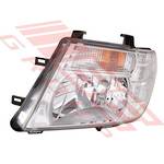 HEADLAMP - L/H - TO SUIT - NISSAN NAVARA D40 2010- F/LIFT