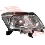 HEADLAMP - R/H - NON RUNNING LAMP TYPE - TO SUIT - NISSAN NAVARA D23 NP300 2014-