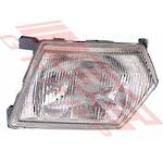 HEADLAMP - L/H - MANUAL - TO SUIT - NISSAN PATROL Y61 1998- EARLY