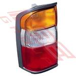 REAR LAMP - L/H - AMBER/CLEAR/RED - TO SUIT - NISSAN PATROL Y61 1998-