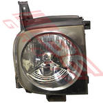 HEADLAMP - R/H - P/PAK - (IC 1769) - TO SUIT - NISSAN CUBE - Z11 - 2003-