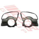 FOG LAMP BEZEL SET - L&R - TO SUIT - NISSAN CARAVAN NV350 / E26 2013-