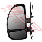 DOOR MIRROR - L/H - SHORT ARM - MANUAL - TO SUIT - FIAT DUCATO VAN 2002-05