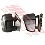 DOOR MIRROR - R/H - SHORT ARM - MANUAL - W/LAMP - TO SUIT - FIAT DUCATO VAN 2006-