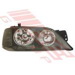 HEADLAMP - R/H - BLACK - MANUAL - TO SUIT - FORD TERRITORY 2004-