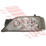 HEADLAMP - L/H - CHROME - MANUAL - TO SUIT - FORD TERRITORY 2004-