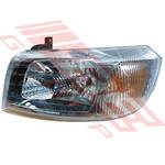 HEADLAMP - L/H - SMOKEY - TO SUIT - FORD TRANSIT 2000-06