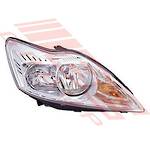 HEADLAMP - R/H - ELECTRIC - CHROME - TO SUIT - FORD FOCUS 2008-