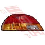REAR LAMP - L/H - RED/AMBER/CLEAR - TO SUIT - FORD FALCON SEDAN EL