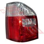 REAR LAMP - L/H - CLEAR/RED - TO SUIT - FORD FALCON AU2/BA WAGON 1998-02