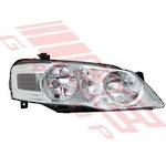 HEADLAMP - R/H - CHROME - TO SUIT - FORD FALCON BF2 2007- ( NOT XR6/XR8 )