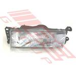 HEADLAMP - L/H - PLASTIC - TO SUIT - FORD LASER SDN-H/B 1990-91