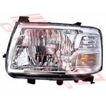 HEADLAMP - L/H - TO SUIT - FORD RANGER 2006-
