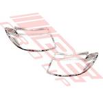 HEADLAMP FRAME SET - CHROME - L&R - TO SUIT - FORD RANGER 2012-