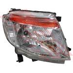 HEADLAMP - R/H - MANUAL - CHROME - TO SUIT - FORD RANGER 2012-