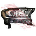 HEADLAMP - R/H - WILDTRACK - XLT - OEM - TO SUIT - FORD RANGER 2015- F/LIFT