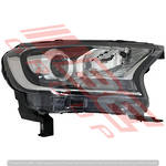 HEADLAMP - R/H - WILDTRACK - XLT ** ELECTRIC/ MANUAL** - TO SUIT - FORD RANGER PX2 2015-  F/LIFT