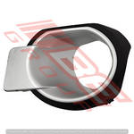 FOG LAMP COVER - L/H - SILVER - WITH HOLE - TO SUIT - FORD RANGER PX1 2012-