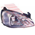 HEADLAMP - R/H - TO SUIT - HOLDEN BARINA/OPEL CORSA 2000-