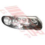 HEADLAMP - R/H - BLACK - TO SUIT - HOLDEN COMMODORE VX 2000-02