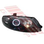 HEADLAMP - R/H - LED PERFORMANCE STYLE - BLACK - TO SUIT - HOLDEN COMMODORE VT 1997-99