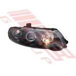HEADLAMP - R/H - LED PERFORMANCE STYLE - BLACK - TO SUIT - HOLDEN COMMODORE VX 2000-02