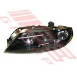 HEADLAMP - L/H - PERFORMANCE STYLE - BLACK - TO SUIT - HOLDEN COMMODORE VX 2000-02 HSV
