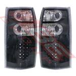 REAR LAMP - SET - L&R - LED STYLE - BLACK - TO SUIT - HOLDEN COMMODORE VT/VX/VY/VZ UTE/WAGON