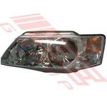 HEADLAMP - L/H - CHROME - TO SUIT - HOLDEN COMMODORE VY 2002-