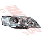 HEADLAMP - R/H - CHROME - W/CLR CNR LAMP - TO SUIT - HOLDEN COMMODORE VY 2002- EXEC