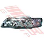 HEADLAMP - L/H - BLACK - TO SUIT - HOLDEN COMMODORE VZ 2004-