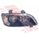 HEADLAMP - R/H - BLACK - PROJECTOR - TO SUIT - HOLDEN COMMODORE VE 2006- SS-V