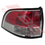 REAR LAMP - L/H - SMOKEY LENS - TO SUIT - HOLDEN COMMODORE VE 2006-  SPORT WAGON