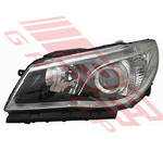 HEADLAMP - L/H - MANUAL - BLACK - TO SUIT - HOLDEN COMMODORE VF 2015-