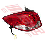 REAR LAMP - L/H - TO SUIT - HOLDEN CRUZE 2013- HATCHBACK