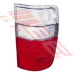 REAR LAMP - R/H - RED & WHITE - TO SUIT - HOLDEN JACKAROO 1995- F/LIFT