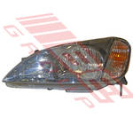 HEADLAMP - L/H - PWR/PACK - CLEAR LENS (P0123) - TO SUIT - HONDA AVANCIER - TA3 - 99- F/LIFT