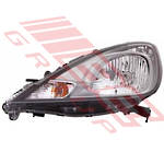 HEADLAMP - L/H - (P9603) - TO SUIT - HONDA FIT / JAZZ 2010- F/LIFT