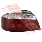 REAR LAMP - L/H - RED/CLEAR TOP (2XL 938 972) - TO SUIT - HONDA INSPIRE 2001