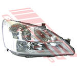 HEADLAMP - R/H - H.I.D GAS TYPE - CHROME (P3349) - TO SUIT - HONDA INSPIRE/SABER - UC1 - 2003- EARLY